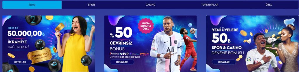 betmarino bonusları